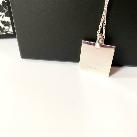 NEW Gucci trademark sterling silver pendant necklace - Picture 4 of 5